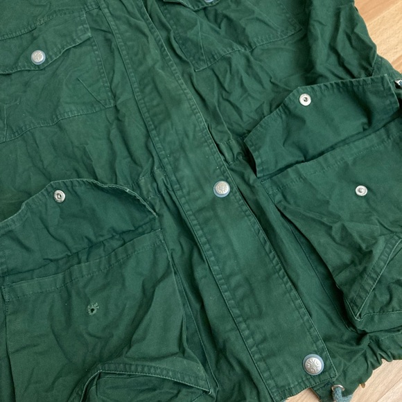 Pres De Chamomix Utility Field Jacket Green Women’s Medium - Picture 8 of 12